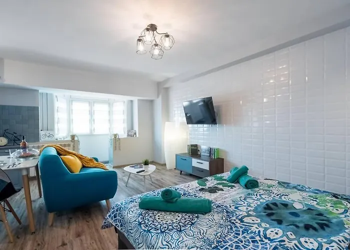 公寓 New Era Near Old Town 布加勒斯特